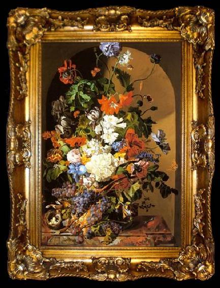 framed  unknow artist Floral, beautiful classical still life of flowers.130, ta009-2